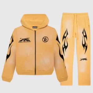 Hellstar Sport Tracksuit Yellow