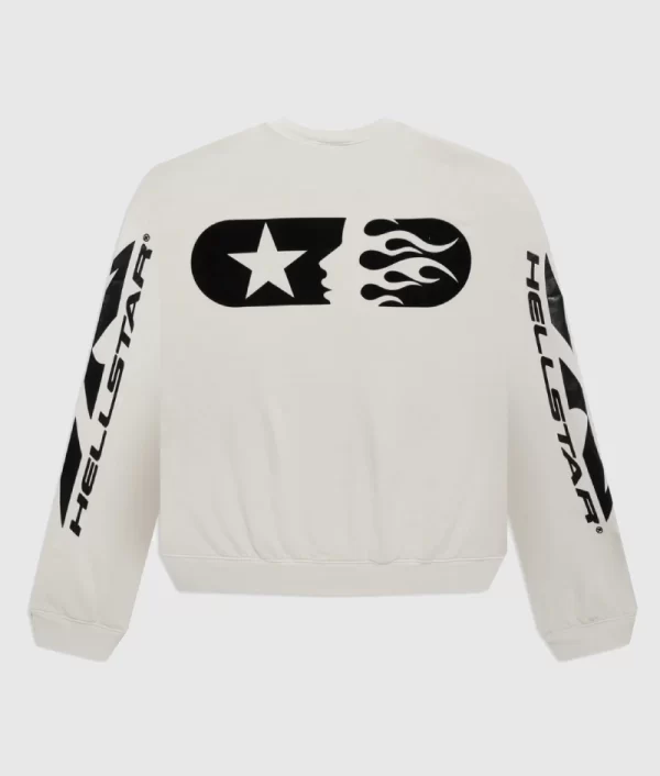 Hellstar Sports Crewneck White