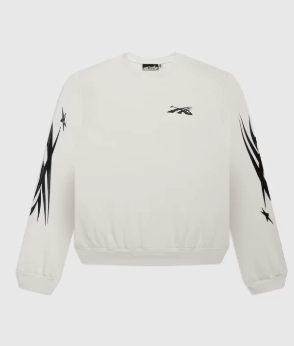 Hellstar Sports Crewneck White