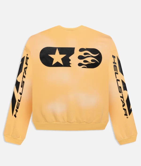 Hellstar Sports Crewneck Yellow