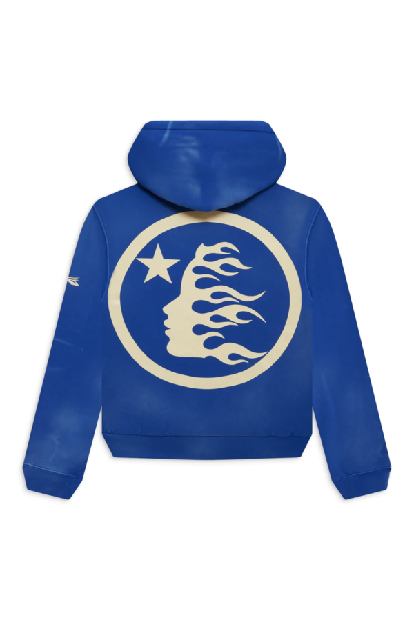 Hellstar Blue Hoodie No Guts No Glory