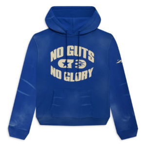 Hellstar Blue Hoodie No Guts No Glory