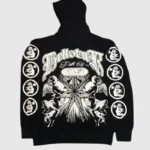 Hellstar Studios Records Amercian Hoodie Black