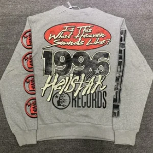 Hellstar Studios Records Sweater Grey