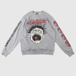 Hellstar Studios Records Sweater Grey