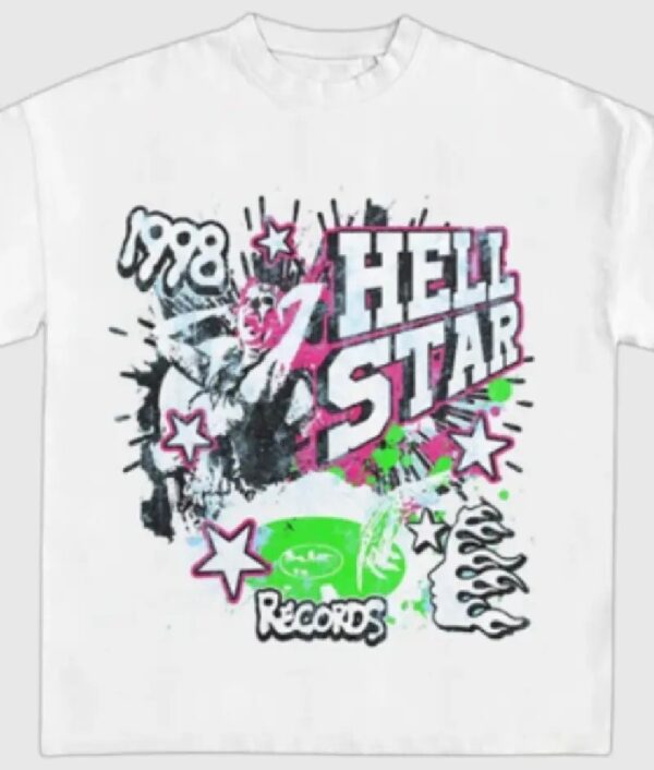 Hellstar 1998 Records T-Shirt White