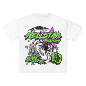 Hellstar Clothing Anatomy T-Shirt White