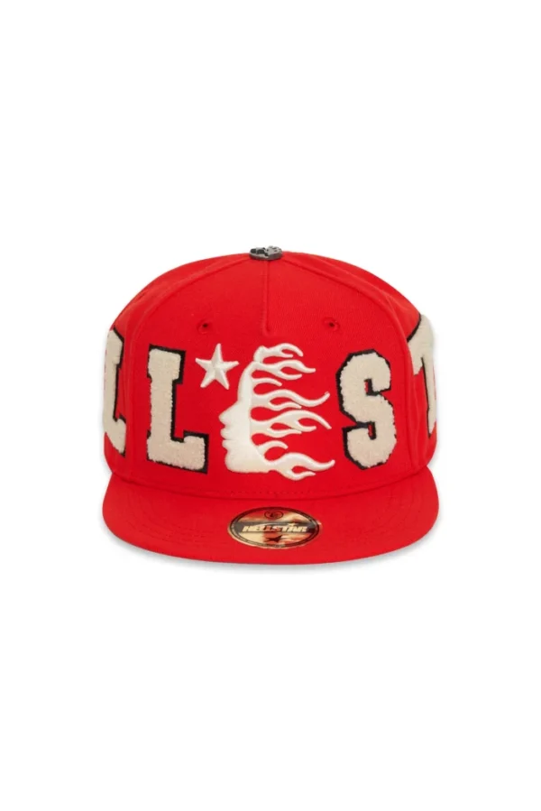 Hellstar Og Patch Fitted – Red