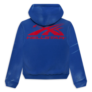 Hellstar Sports Hoodie Blue