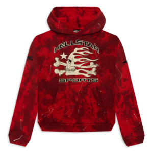 Hellstar Sports Red Hoodie