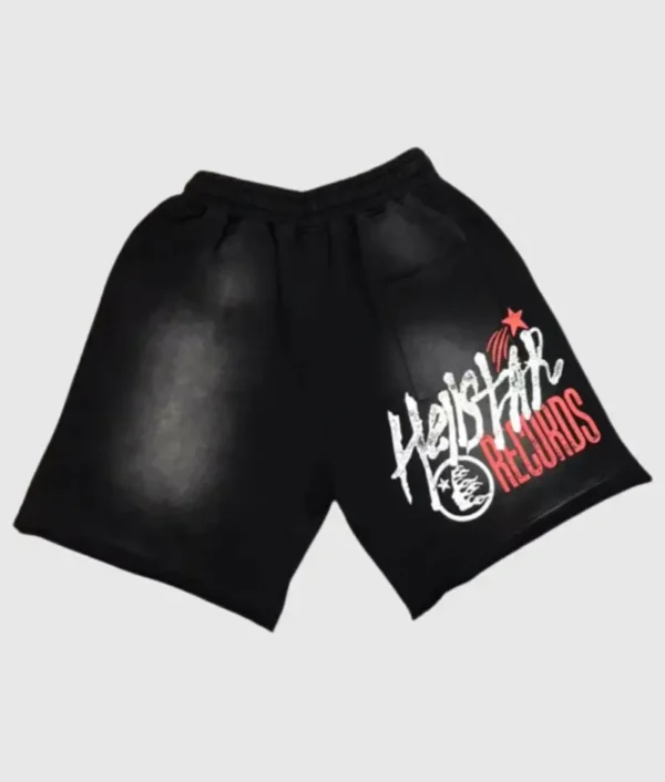 Hellstar Studios Records Shorts Black