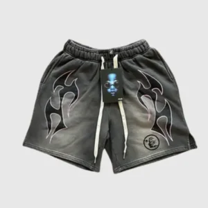 Hellstar Studios Records Shorts Grey