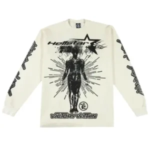 White Hellstar Victory Studios Thermal Long Sleeve